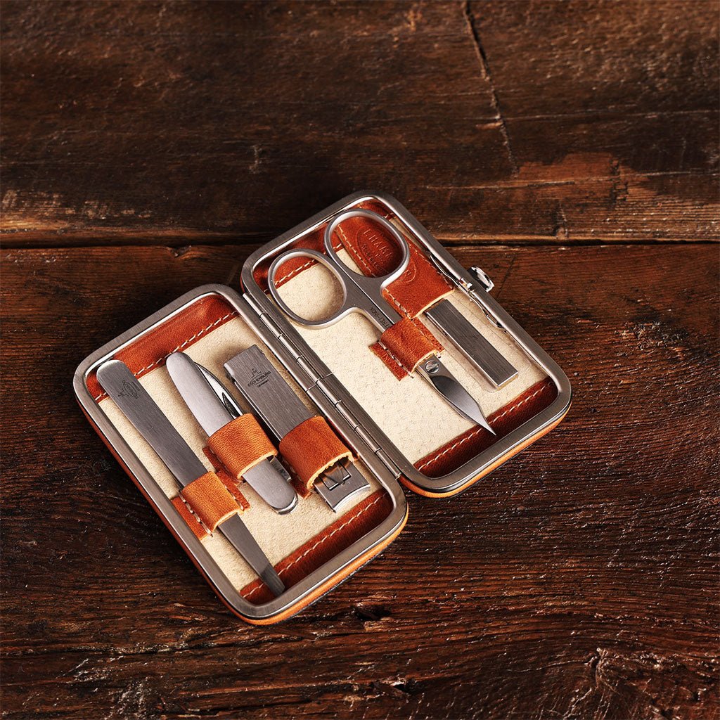 Leather Manicure Set - Famous | Online Store