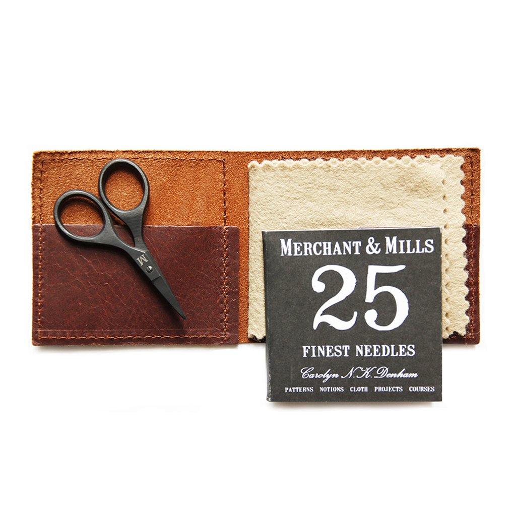 Leather Needle Wallet - Famous | Online Store