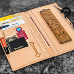 Leather Wallet Insert for Traveler's Notebook - Famous | Online Store