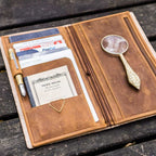 Leather Wallet Insert for Traveler's Notebook - Famous | Online Store