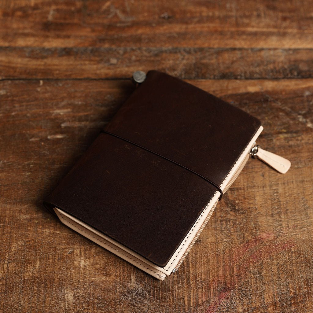 Leather Wallet Insert for Traveler's Passport Notebook - Famous | Online Store