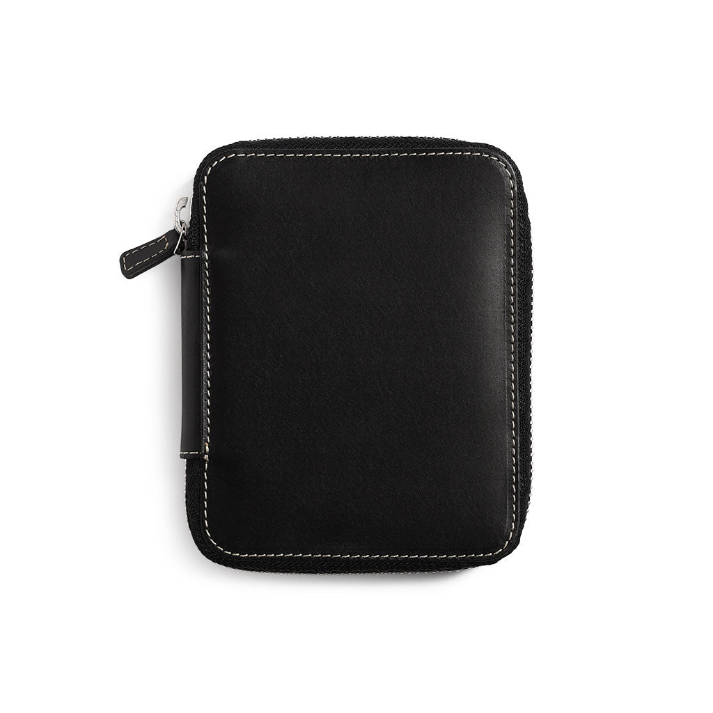 Leather Zippered 10-Slot Pen Case - Famous | Online Store