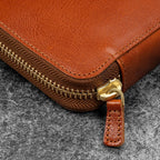 Legacy Leather Zip Pen Case for 6 Pens - Famous | Online Store