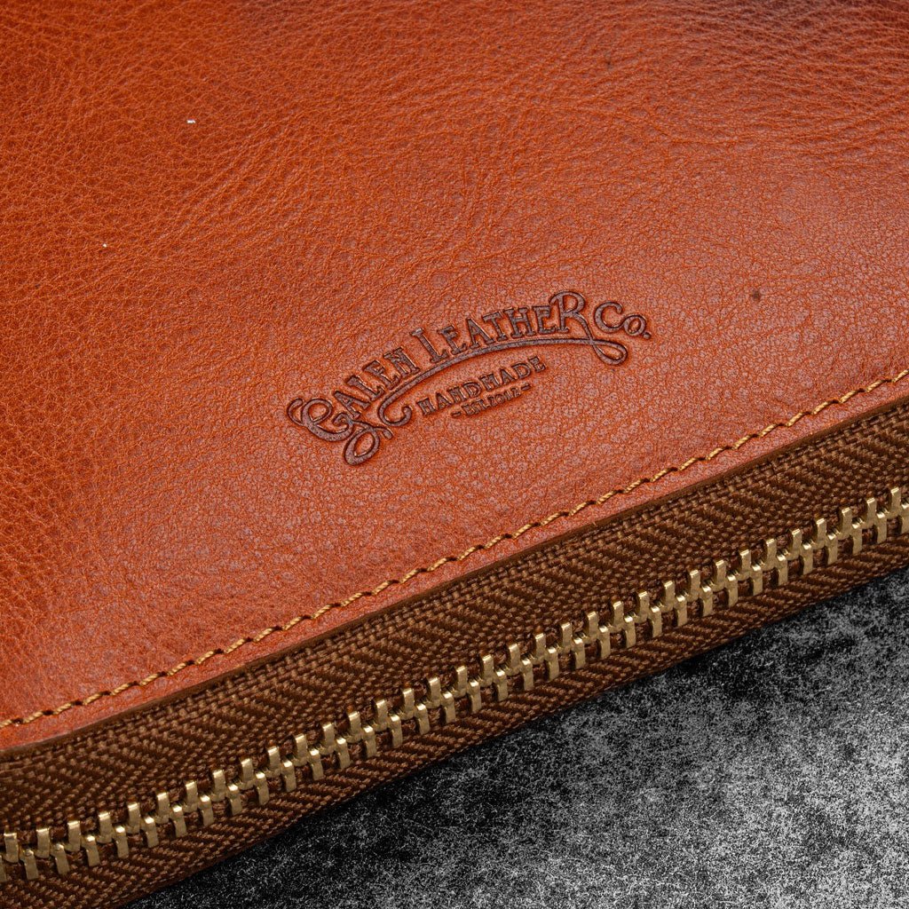 Legacy Leather Zip Pen Case for 6 Pens - Famous | Online Store