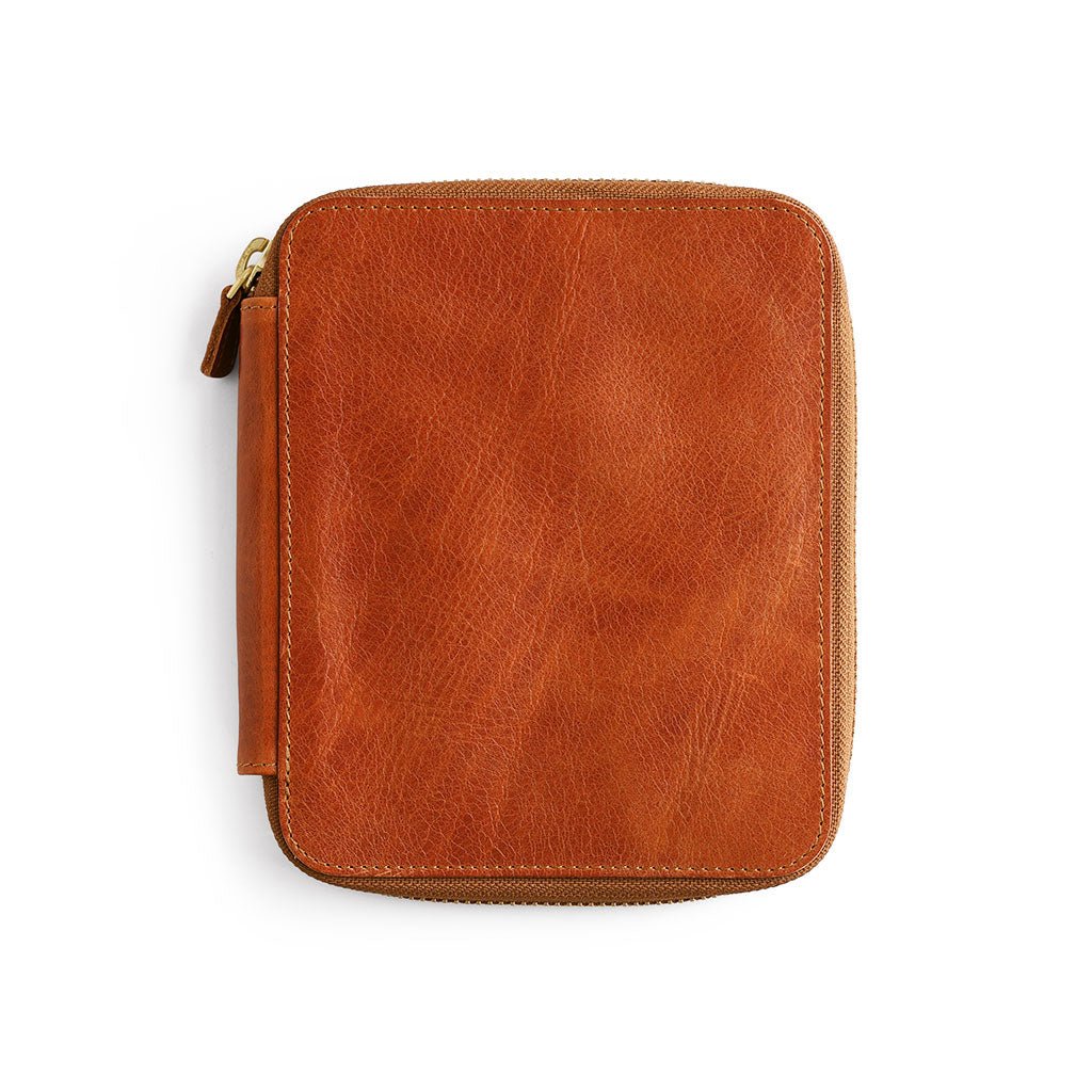 Legacy Leather Zip Pen Case for 6 Pens - Famous | Online Store