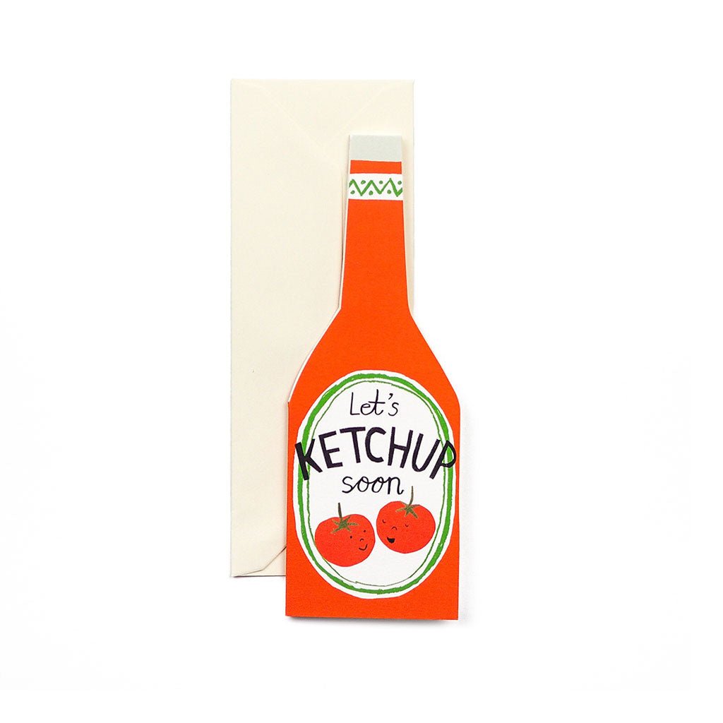 Let's Ketchup Soon Card - Famous | Online Store