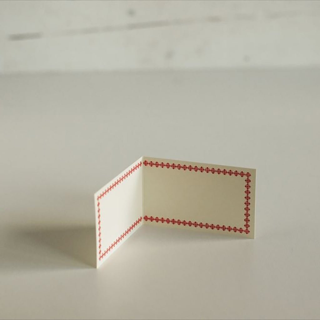Letterpress Folded Memo Cards - Famous | Online Store