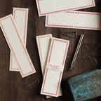Letterpress Folded Memo Cards - Famous | Online Store