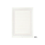 Letterpress Letter Set Blue Frame - Famous | Online Store
