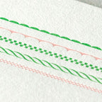 Letterpress Letter Set Pink Frame - Famous | Online Store