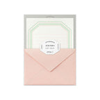 Letterpress Letter Set Pink Frame - Famous | Online Store