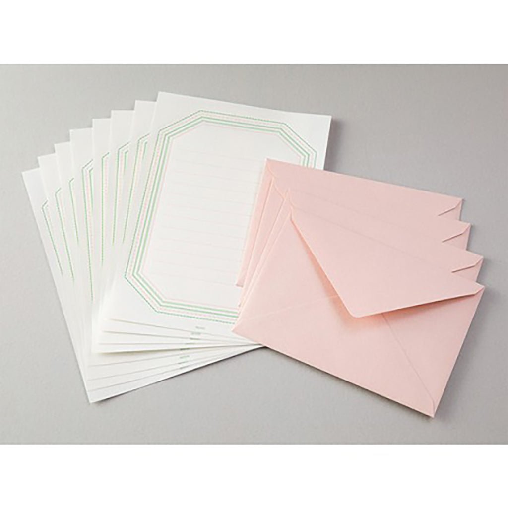 Letterpress Letter Set Pink Frame - Famous | Online Store