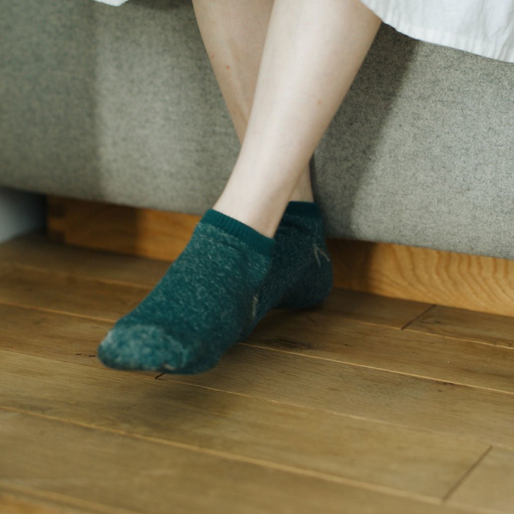 Linen Cotton Pile Anklet - Famous | Online Store