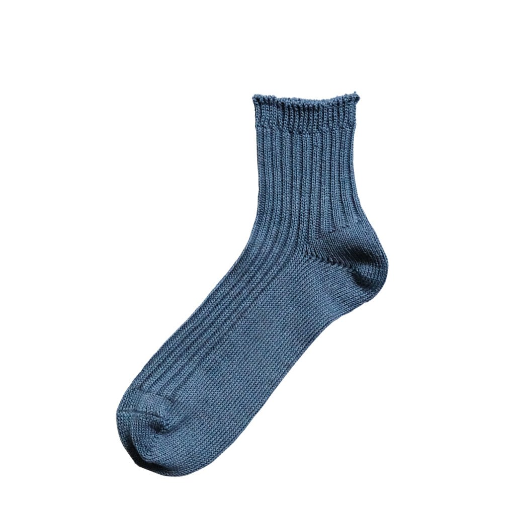 Linen Ribbed Socks - Famous | Online Store