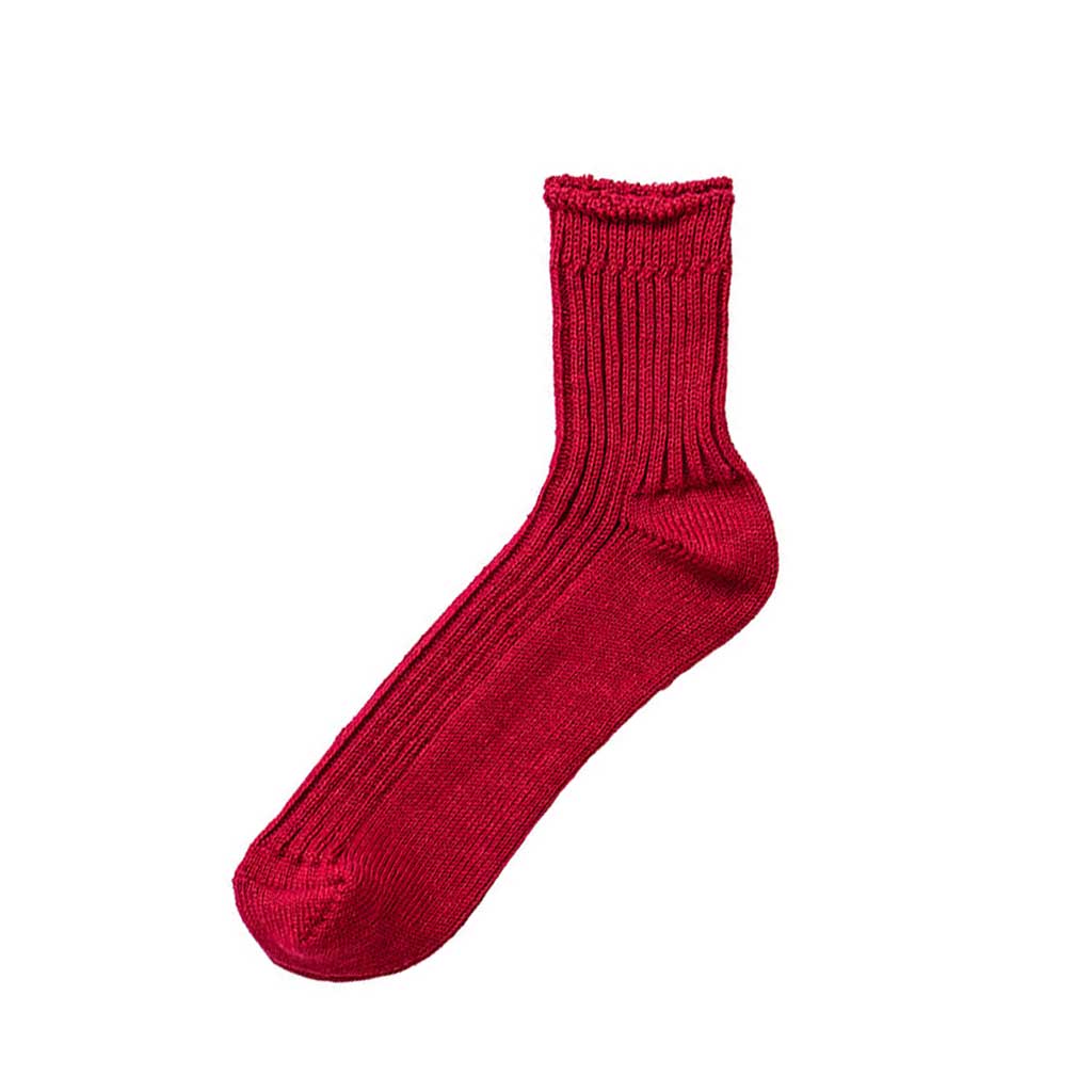 Linen Ribbed Socks - Famous | Online Store