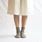 Linen Ribbed Socks - Famous | Online Store
