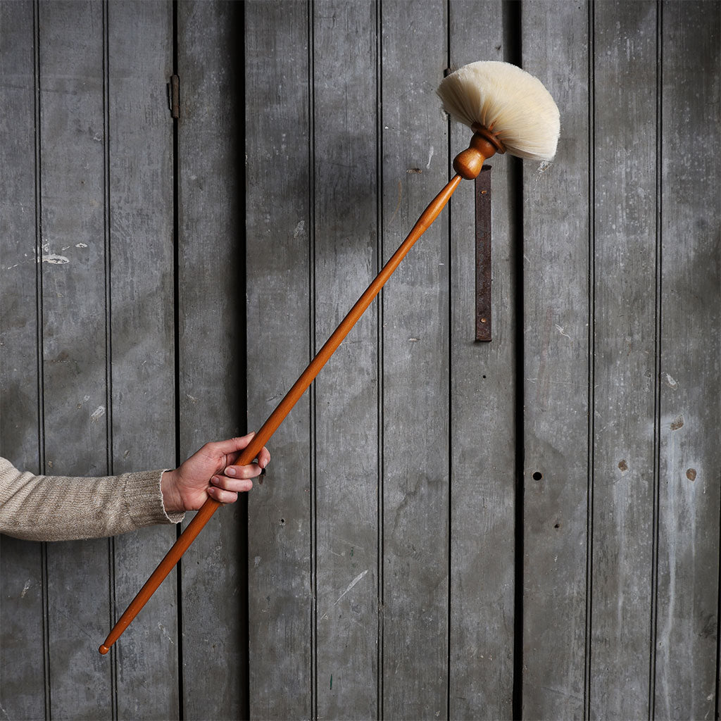 Long-Handled Goat Hair Duster - Famous | Online Store