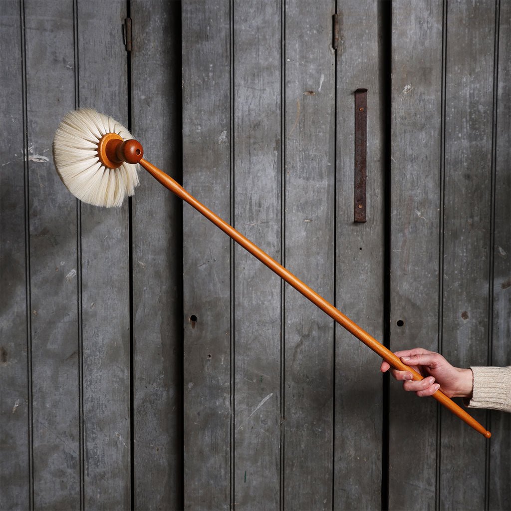 Long-Handled Goat Hair Duster - Famous | Online Store