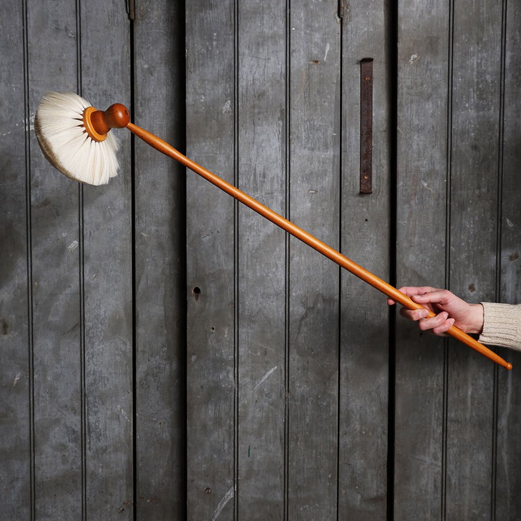 Long-Handled Goat Hair Duster - Famous | Online Store