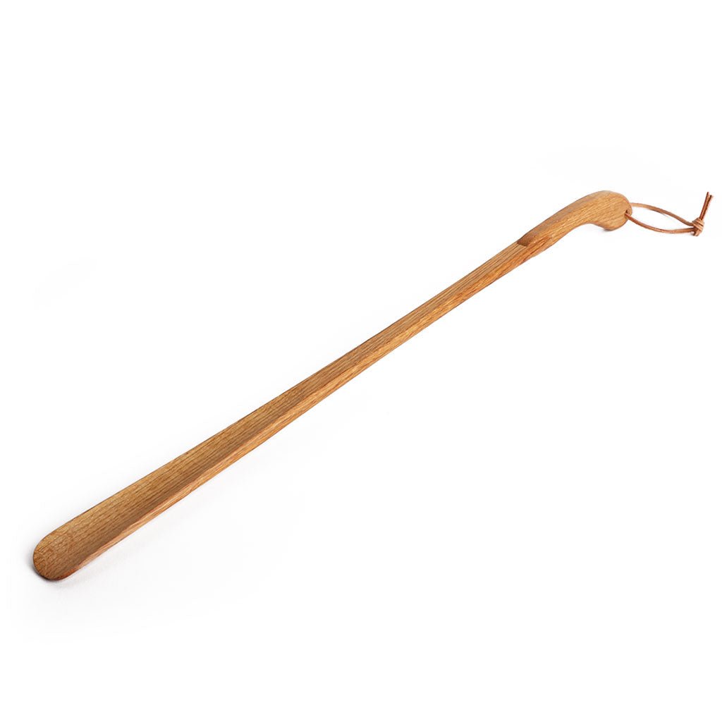 Long Shoe Horn with Leather Strap - Famous | Online Store
