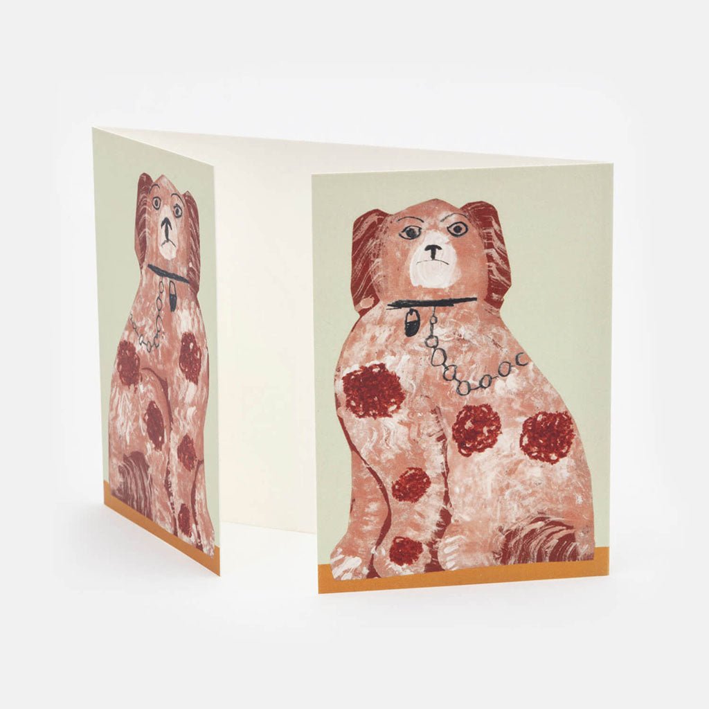 Mantel Dogs Card - Famous | Online Store