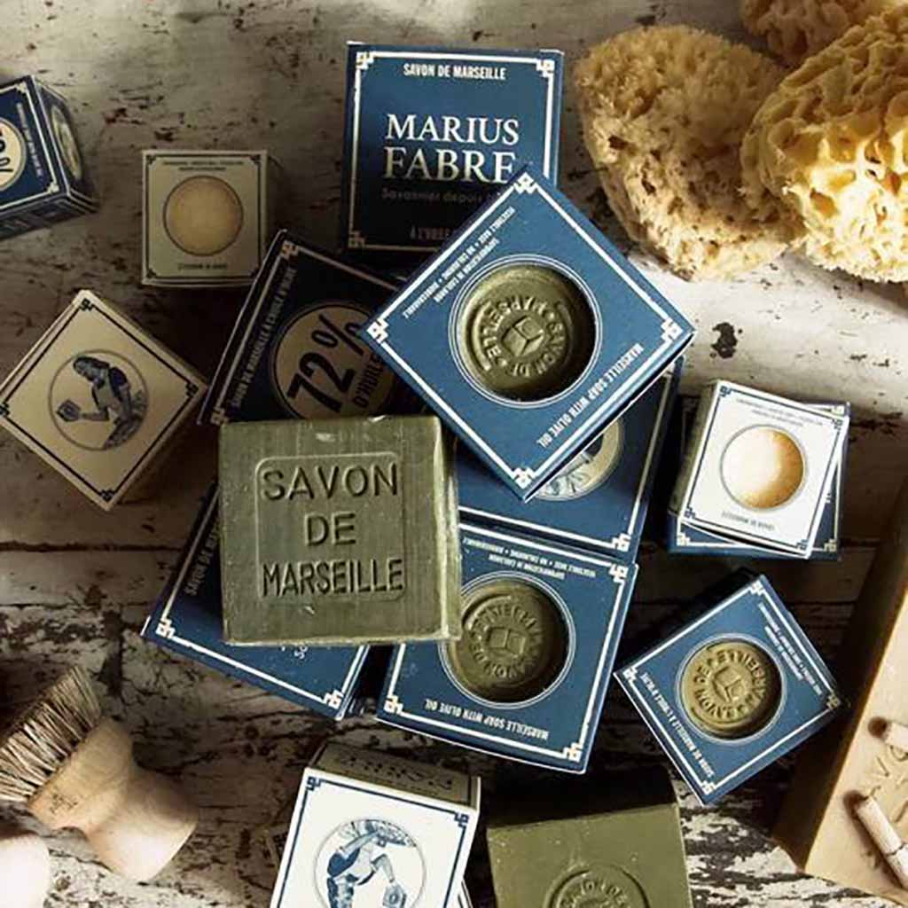 Marseille Green Cube Soap - Famous | Online Store