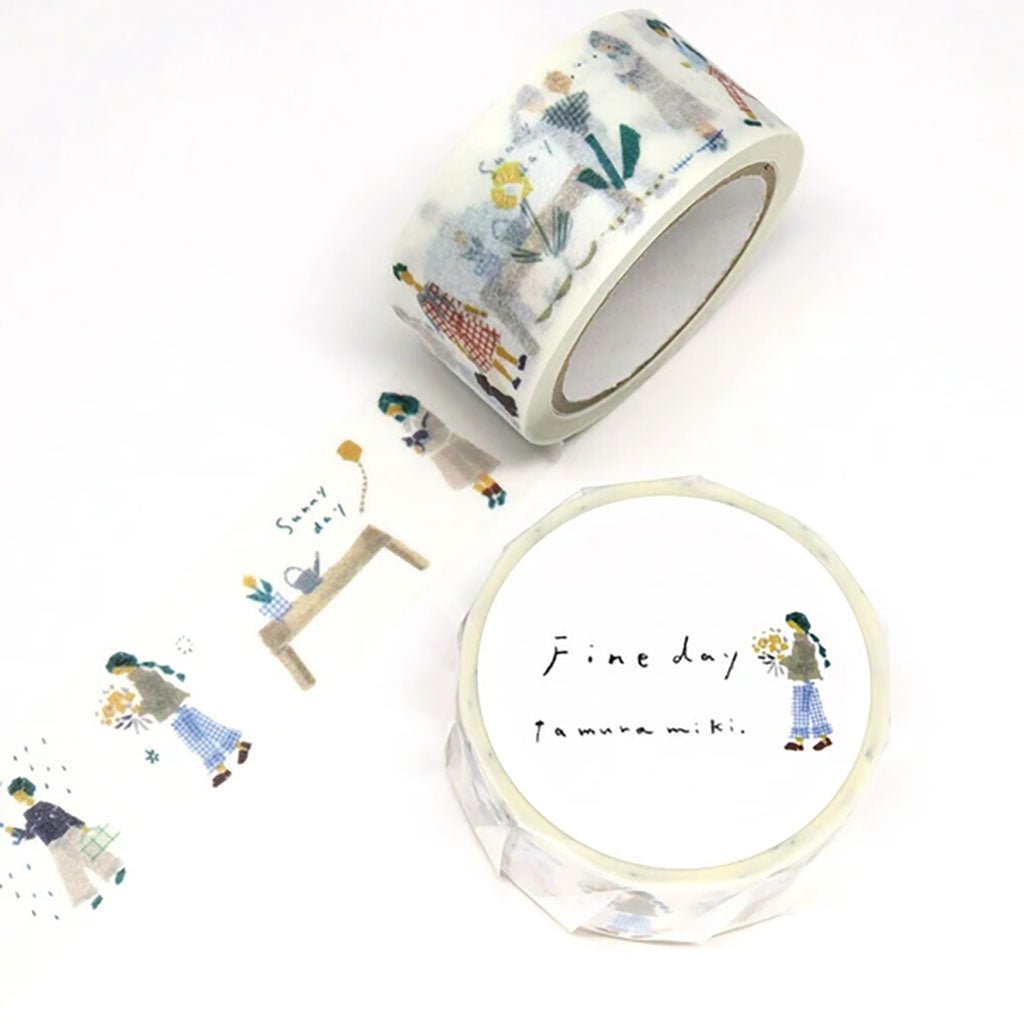 Miki Tamura Fine Day Washi Tape - Famous | Online Store