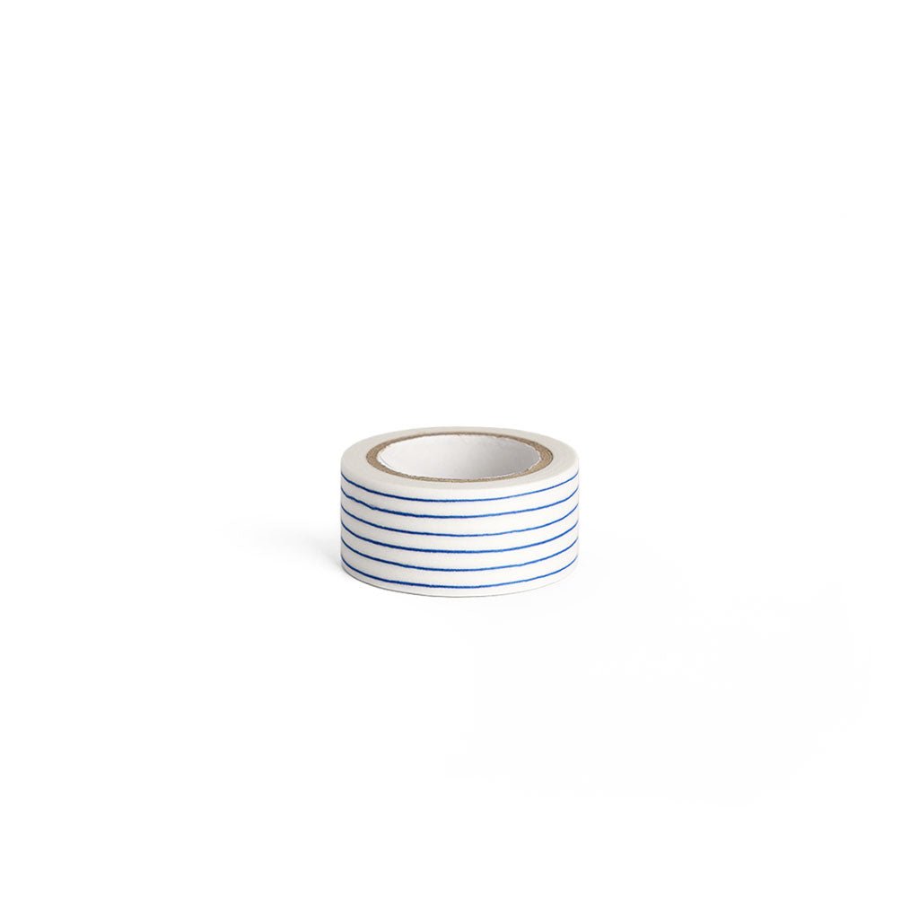 Mitsou Washi Tape - Stripe / Blue - Famous | Online Store