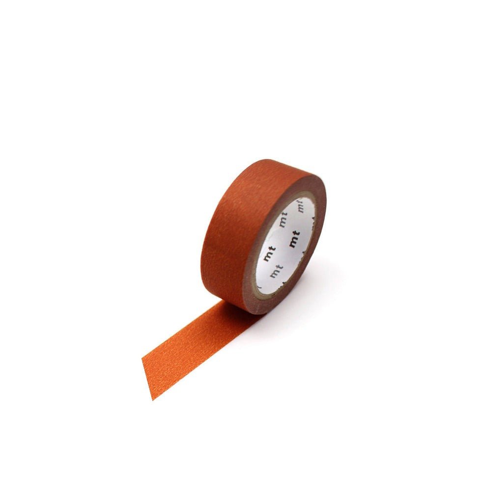 mt Solid Washi Tape - Matte Burnt Orange - Famous | Online Store