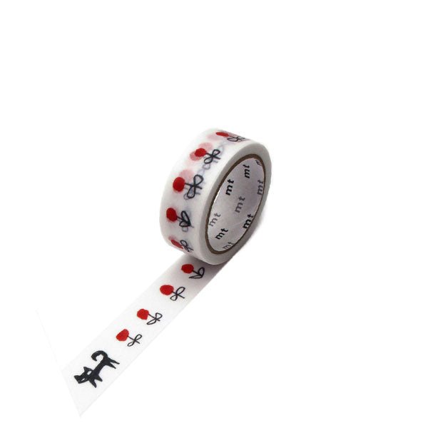 mt Special Collaborations Washi Tape - Makoto Matsubayashi Black Cat - Famous | Online Store