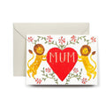 Mum Lion Heart Card - Famous | Online Store