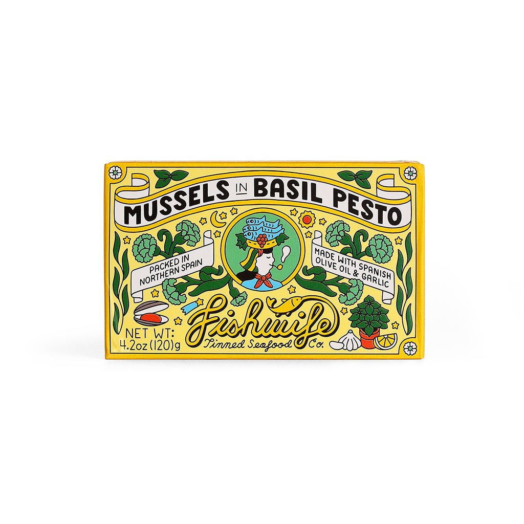 Mussels in Basil Pesto - Famous | Online Store