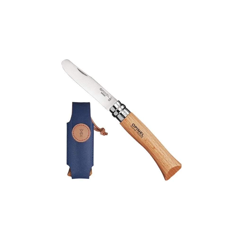 My First Opinel Knife + Recycled Sheath Kit - Famous | Online Store