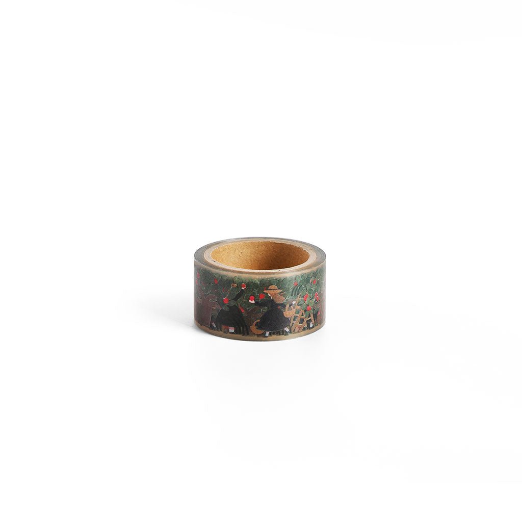 Necktie Apple Picking Washi Tape - Famous | Online Store