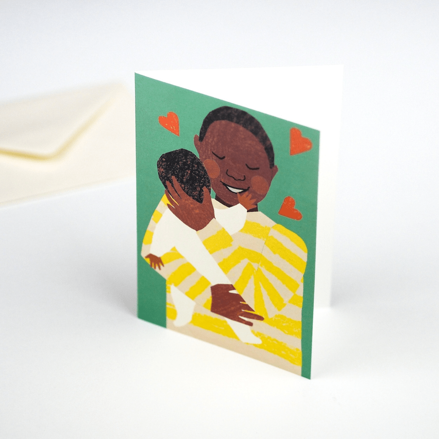 New Baby Cuddle Card - Famous | Online Store