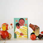 New Baby Cuddle Card - Famous | Online Store