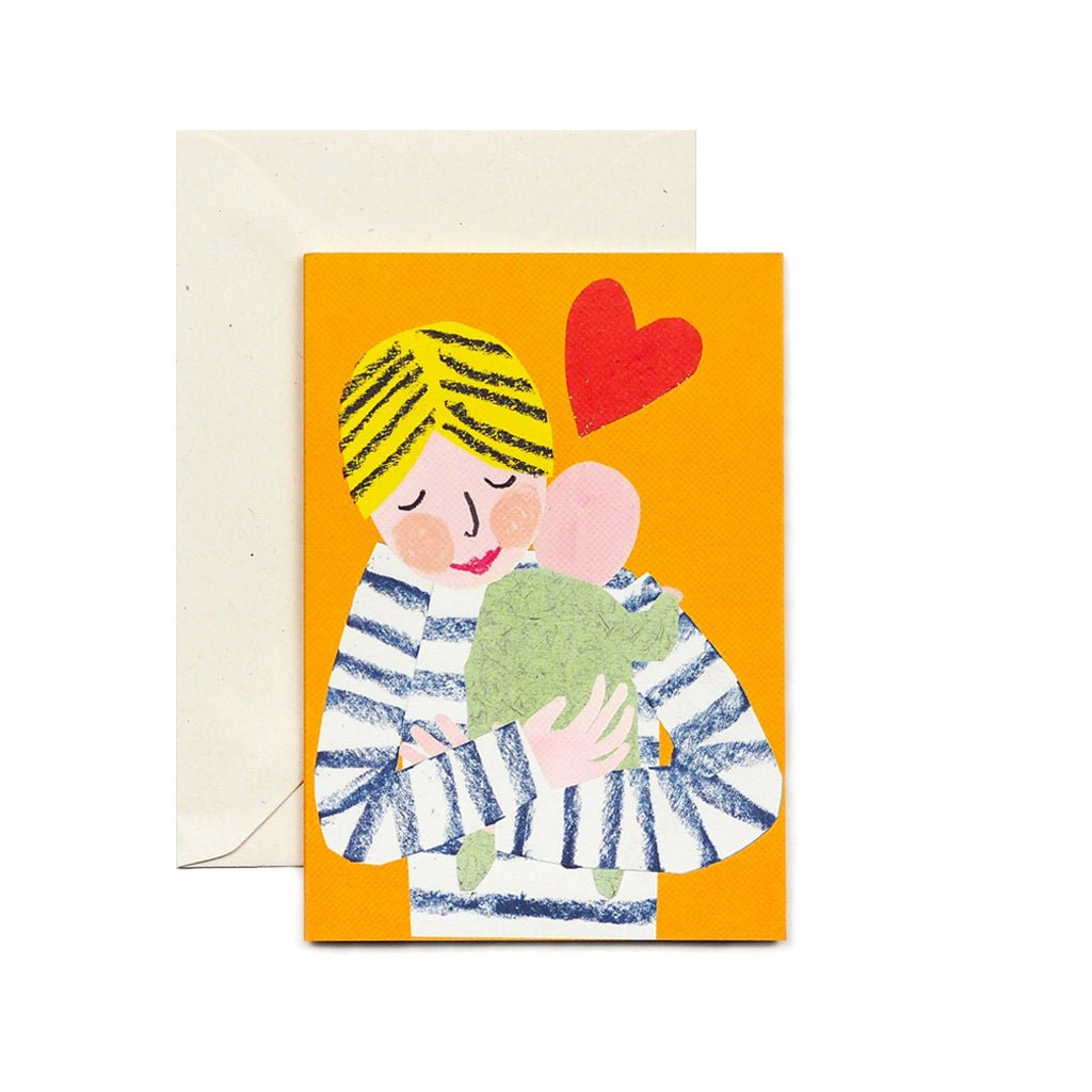 New Baby Cuddle Card - Famous | Online Store