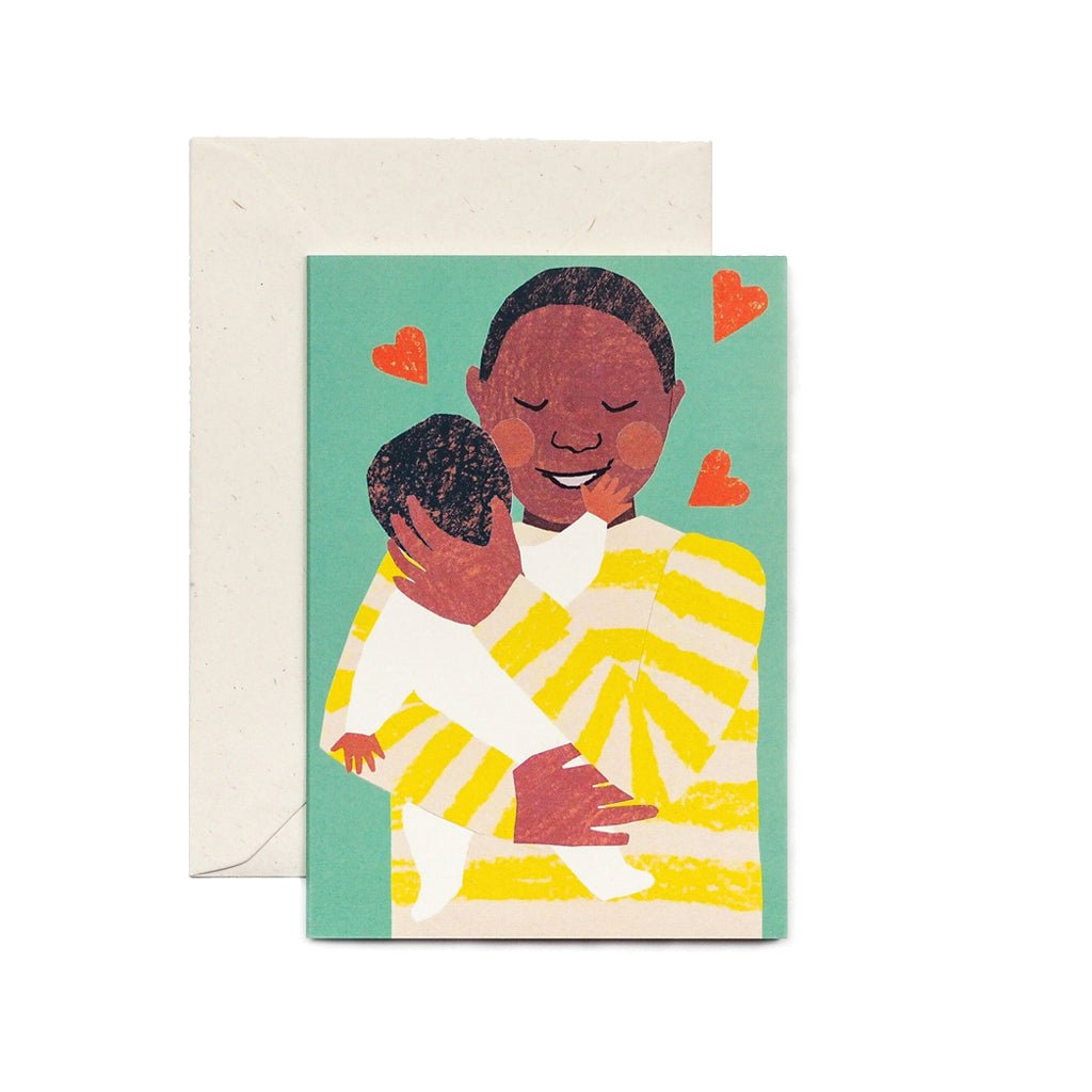 New Baby Cuddle Card - Famous | Online Store