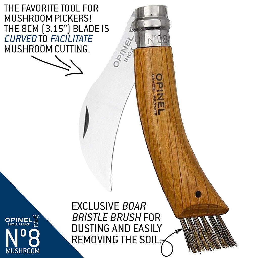 No. 8 Mushroom Knife + Sheath Gift Box - Famous | Online Store