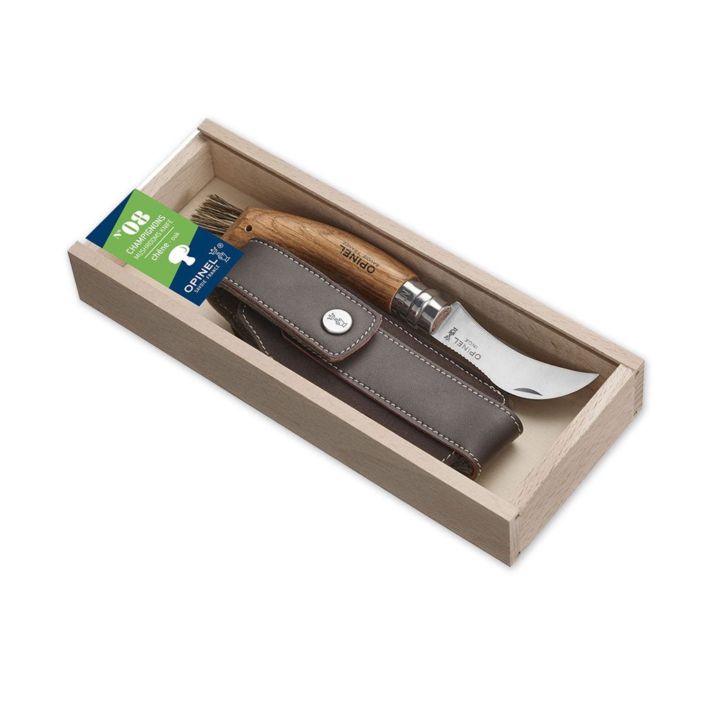 No. 8 Mushroom Knife + Sheath Gift Box - Famous | Online Store