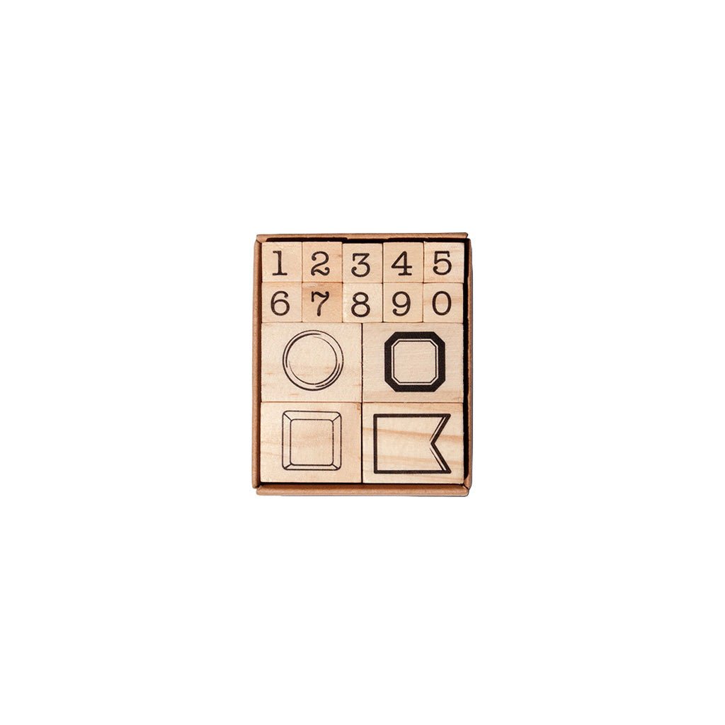 Number Stamps - Famous | Online Store