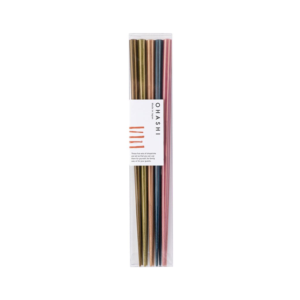 Ohashi Belchic Bamboo Chopsticks, Set of 5 - Famous | Online Store