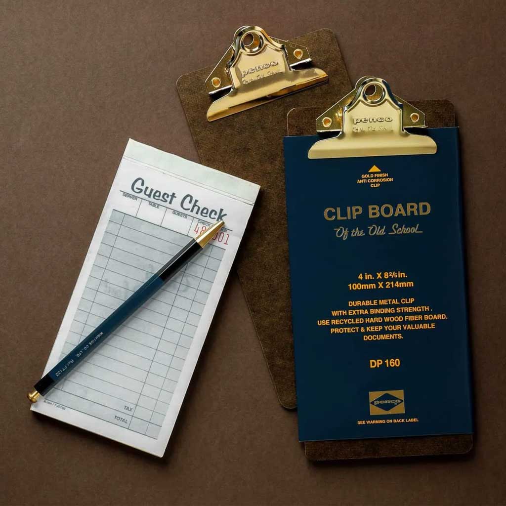 Old School Check Clipboard - Famous | Online Store