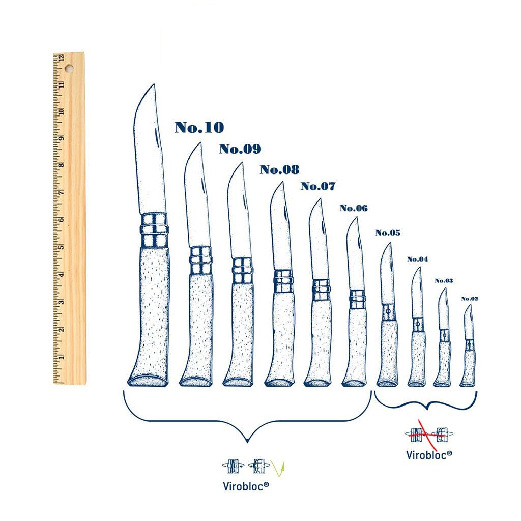 Opinel Stainless Steel Folding Knife Collector Set - Famous | Online Store