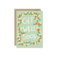 Orange Blossoms Get Well Card - Famous | Online Store