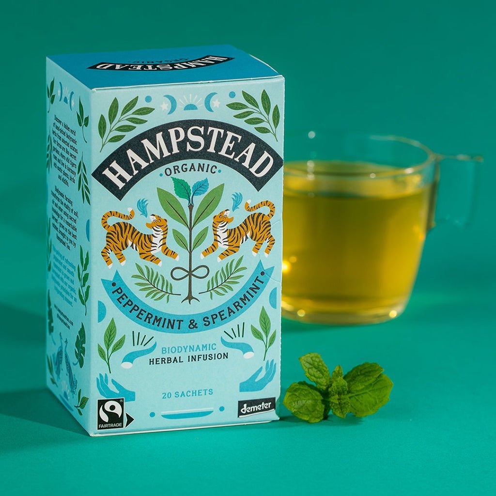 Organic Peppermint and Spearmint Tea - Famous | Online Store