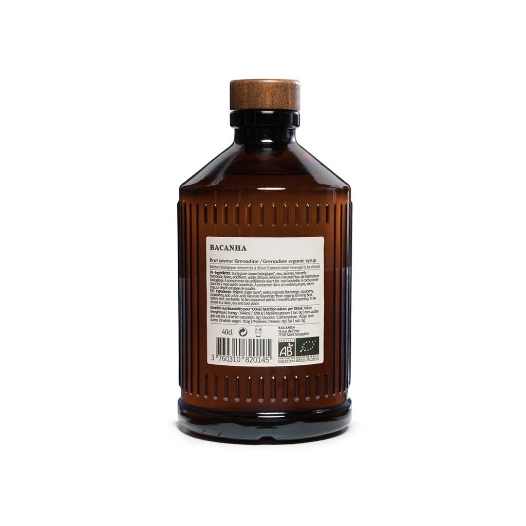 Organic Raw Grenadine Syrup - Famous | Online Store
