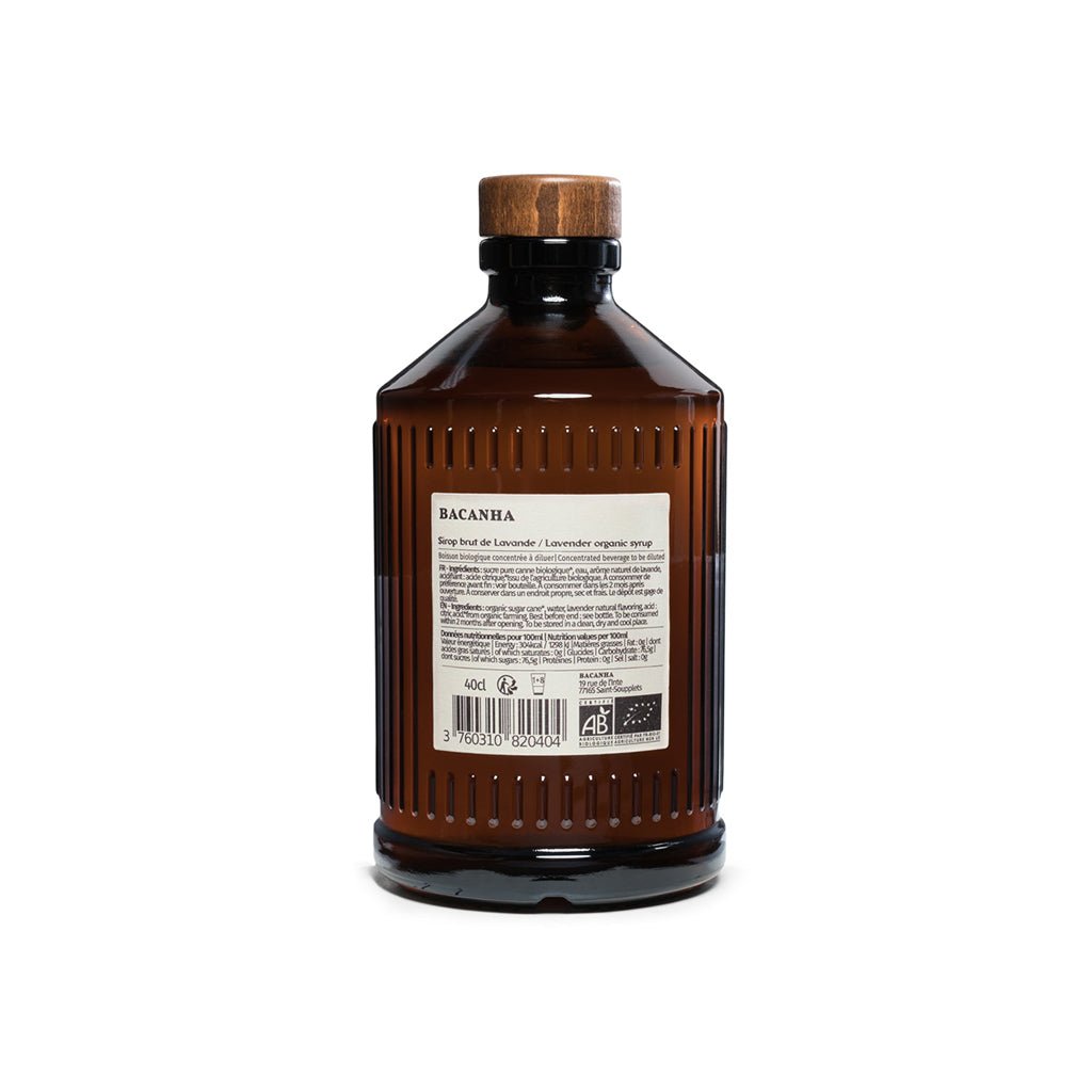 Organic Raw Lavender Syrup - Famous | Online Store