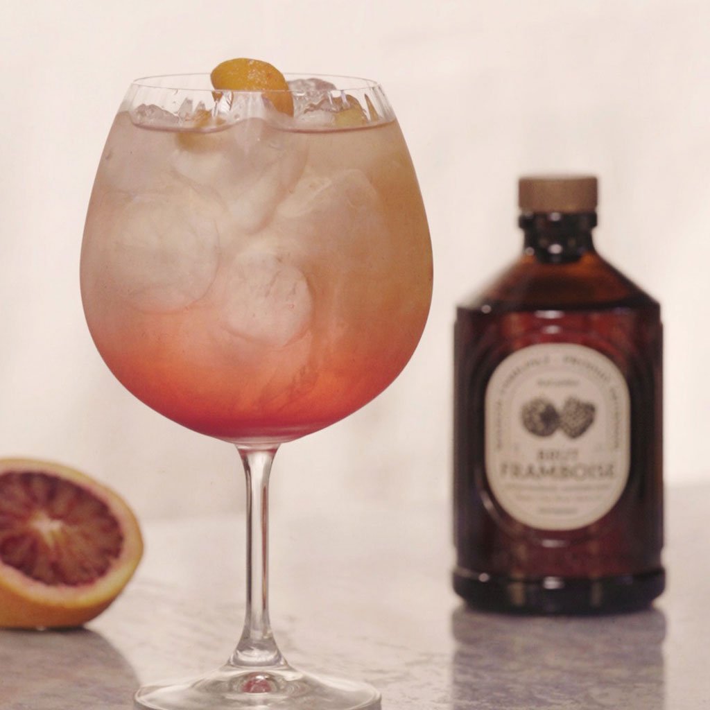 Organic Raw Raspberry Syrup - Famous | Online Store