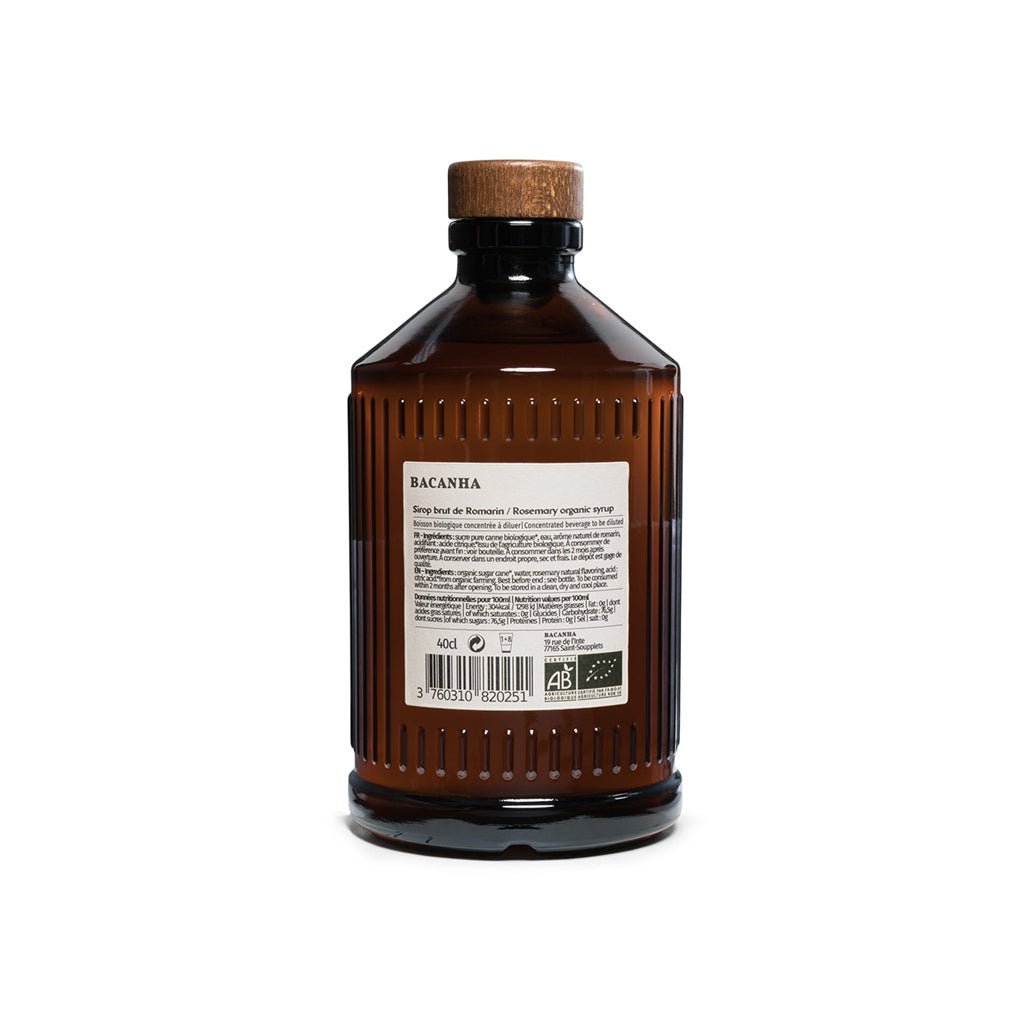 Organic Raw Rosemary Syrup - Famous | Online Store